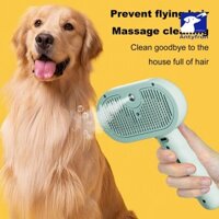 Bàn chải hơi nước cho mèo ANTYFRON để rụng lông Bàn chải thú cưng hấp 3 trong 1 có thể sạc lại Lược Massage tự làm sạch Loại bỏ lông lỏng lẻo cho tóc dài / ngắn Chó mèo