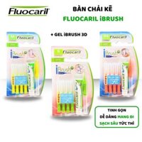 Bàn chải kẽ Fluocaril Ibrush cho răng niềng bàn chải kẻ răng 3 size Fluocaril Việt Nam
