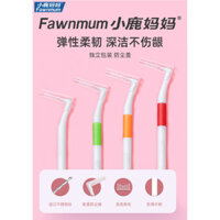 Bàn Chải Kẽ Răng của mẹ Xiaolu loại L làm sạch răng niềng răng bàn chải kẽ răng bàn chải kẽ răng bàn chải kẽ răng nhà sản xuất CHĂM SÓC RĂNG MIỆNG [cxy]