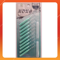 Bàn chải kẽ răng SGS Hàn Quốc Loại I 10 cáivỉ - Đường kính lông chải 1.0mm