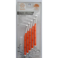 Bàn chải kẽ răng SGS loại L nhập khẩu Hàn Quốc - Size 0.7mm