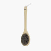 Bàn chải khô body, tẩy da chết, tắm massage toàn thân Ishimizu 35.5cm (Lông ngựa - Cán gỗ Hinoki) - Hachi Hachi Japan Shop