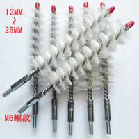 Bàn chải làm sạch điều hòa trung tâm Ống ngưng tụ Bàn chải Nylon Bàn chải Nylon Bàn chải ống Pháo nước Bàn chải nhựa M6 BH250324
