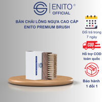 Bàn Chải Lông Ngựa Enito Premium Brush Siêu Mềm - Chuyên Dùng Để Vệ Sinh Giày Sneaker