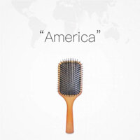 Bàn chải mái chèo bằng gỗ Aveda Lược chải tóc Đệm không khí (/ Nhỏ / Kích thước lớn)