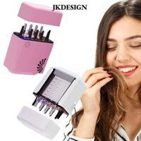 Bàn chải mát xa đầu JKDESIGN, với liệu pháp ánh sáng đỏ Dụng cụ bôi dầu da đầu bằng điện 2 trong 1, Lược Massage đầu trị liệu da đầu tiện lợi