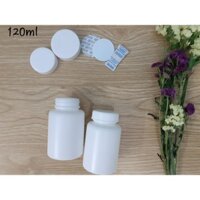 BÁN CHAI NHỰA 120ML ĐỰNG DƯỢC-COMBO 100 LỌ