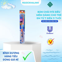 Bàn chải P/S siêu mềm dành cho trẻ em từ 7 tuổi đến 11 tuổi (1 VỈ 6 CÂY)