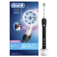 Bàn Chải Răng Dùng Điện Vệ Sinh Răng Tự Động Bảo Vệ Nướu Cho Răng Niềng Oral B Pro 2 2000s