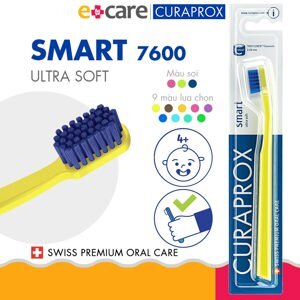Bàn chải răng siêu mềm cho trẻ trên 5 tuổi Curaprox Smart