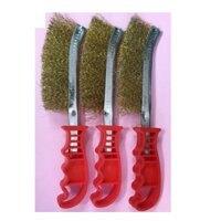 Bàn chải sắt đánh rỉ cán đỏ China