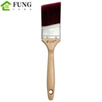 Bàn Chải Sơn FUNG, Bàn Chải Sơn Góc Lông Mềm, Tay Cầm Thoải Mái Bền Đẹp Không Dấu Vết Sợi Hóa Học Dụng Cụ Chải Tường Sạch Sẽ