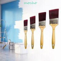 Bàn chải sơn MOCHO, Bàn chải sơn góc bụi không dấu vết, Lông mềm bằng sợi hóa học bền bỉ Tay cầm thoải mái Dụng cụ chải tường Trang trí nhà cửa