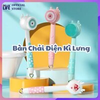 Bàn Chải Tắm Điện Kì Lưng Cho Bé Xoay 360 Độ Đầu Cọ Thay Thế Được Nhiều Loại Giúp Bé Tự Tắm Dễ Dàng Tặng Kèm Dây Sạc