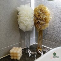 Bàn chải tắm tay cầm dài cho người lười SPA có tay cầm Bàn chải tắm bóng tắm tinh tế siêu mềm cọ lưng không nhờ người bán buôn tại nhà