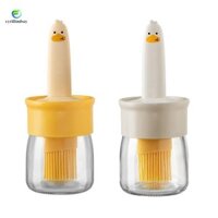 Bàn chải thịt nướng cao cấp thực phẩm có chai Bàn chải dầu silicon nhà bếp Bình dầu chịu nhiệt độ cao Tích hợp, dễ sử dụng