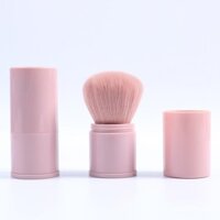 Bàn chải thu gọn đa chức năng, bàn chải trang điểm tiện lợi, bàn chải phấn phủ lớn, bàn chải má hồng có nắp, công cụ bàn chải trang điểm đầu nấm