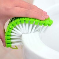 Bàn chải Uốn Cong mũi nhọn đa năng, bàn chải Nhựa Dẻo có thể bẻ cong để chà rửa các góc cạnh