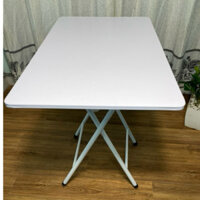 Bàn chân cao 75 cm mặt bàn rộng 40*80 , 50*70, 40*60cm gấp gọn