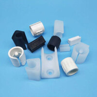 Bàn chân nhựa chống trượt U kẹp cho bàn ghế văn phòng gia đình Foot Pad Cover Bảo vệ