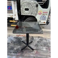 bàn chân sắt mặt đá cafe giá xưởng