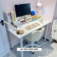 ??BÀN CHÂN SẮT TRÒN ĐA NĂNG?? - TIỆN LỢI LÀM VIỆC TRANG TRÍ BÀN HỌC TRANG ĐIỂM