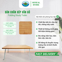 Bàn Chân Xếp Học Sinh, Sinh Viên Gỗ Ghép Gấp Gọn - Bàn Ngồi Bệt Đa Năng, Tiện Dụng Chính Hãng, Tết