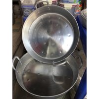 bán Chảo nhôm công nghiệp chuyên dụng cho nhà hàng, khách sạn, bếp ăn tập thể- 42cm (1,5kg)