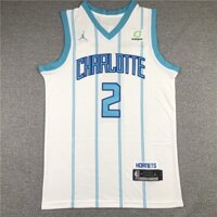 Bán chạy áo đấu NBA 2021 Charlotte Hornets Áo bóng rổ BALL số 2 377627