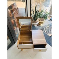 [Bán Chạy] Bàn Trang Điểm Ngồi Bệt- Bàn Trang Điểm Mini Gỗ MDF Cao Cấp