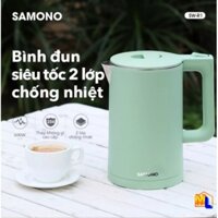 [Bán Chạy] Bình Đun Nước Siêu Tốc Tự Ngắt Tiết Kiệm Điện Dung Tích 1.8L Samono SW-R1 Công Suất Lớn 600W