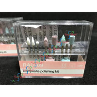 [BÁN CHẠY] Bộ kit mũi đánh bóng  Composite, sứ dùng trong nha khoa (9 mũi)