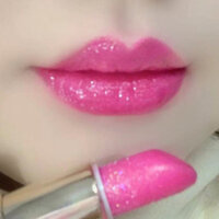((Bán chạy) Bột Barbie Lipstick Peach Pink Dưỡng ẩm chống dính Cốc đào Bột đào chống phai màu Học sinh Làm trắng da mặt trơn dễ thương Hoa anh đào