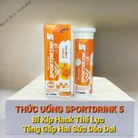 [BÁN CHẠY] COMBO 5 - 10 HỘP 10 VIÊN SỦI ION+ SPORT DRINK 5 O’ZOL BÙ NƯỚC & ĐIỆN GIẢI - VIÊN UỐNG ĐIỆN GIẢI