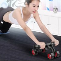 [BÁN CHẠY] Con Lăn Tập Bụng 4 Bánh AB DOMINAL WHEEL (có bảo hành)