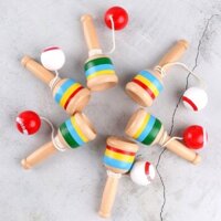 Bán chạy Cúp kỹ năng Nhật Bản, bóng kiếm, bài tập Kendama, đồ chơi gỗ cho trẻ em phối hợp tay-mắt, bán buôn 3.27 V8VA