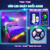 [BÁN CHẠY] Đèn Led Trang Trí ARGB , Đèn Mây, Đám Mây Sấm Chớp Trang Trí Phòng Ngủ Hiệu Ứng Sóng Nhạc Cảm Biến Âm Thanh