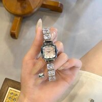 [Bán chạy] ♞Đồng hồ đường khối nhỏ Nữ phiên bản Hàn Quốc Vòng tay vuông Đồng hồ khí chất Thời trang chống thấm nước Đồng hồ thạch anh cao cấp nguyên bản