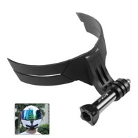 Bán chạy Máy ảnh hành động uốn PULUZ Mũ bảo hiểm xe máy Giá đỡ cằm (Đen)