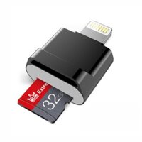 Bán chạy MicroDrive 8pin Sang TF Card Adapter Mini iPhone & iPad Đầu đọc thẻ TF