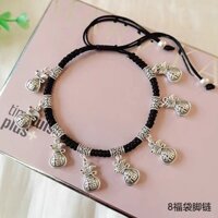 Bán Chạy Mới Bán Chạy Vòng Tay Dây Rút Dệt Bằng Tay Phong Cách Retro Cho Học Sinh Cặp Đôi Ank