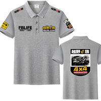Bán Chạy Nam Địa Hình E-Race Hero Club POLO Áo Sơ Mi Đua Riders Club No Brothers No Off-road Team Suit Tay Ngắn 313