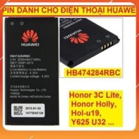 [BÁN CHẠY] PIN HUAWEI HONOR 3C / HONOR HOLLY / Y550 Y560 Y625 Y635 HB474284RBC ZIN HÃNG