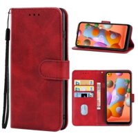 Bán chạy Samsung Galaxy Series Flip Wallet Cover PU Pickup Card Pocket Slot Giá đỡ điện thoại TPU mềm Silicone chống trượt cho Samsung Galaxy A11 Phiên bản EU