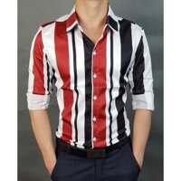 [BÁN CHẠY] SƠ MI NAM KẺ SỌC GIÁ SỈ RẺ NHẤT