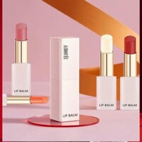 ((Bán chạy) Son môi tươi sáng Hoa màu nhạt Thay đổi nhiệt độ Son môi Rock Candy Màu trơn Sức sống Cam ngọt Đào