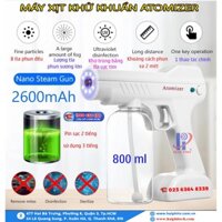 [Bán chạy] Súng phun khử khuẩn tia UV Atomizer - 8 tia