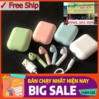 (BÁN CHẠY) TAI NGHE INPODS i12 TWS 5.0 FULL MÀU HÀN QUỐC - TAI NGHE CẢM ỨNG BLUETOOTH ko DÂY SANG CHẢNH BẢO HÀNH