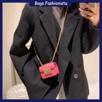 ✨Bán Chạy✨ Túi Xách Charles and Keith mini Phối Dây Xích Đeo Vai Cá Tính Cho Nữ