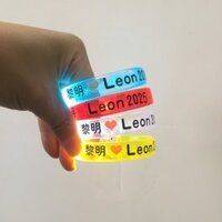 ✨Bán chạy✨Bình Minh Hỗ Trợ Vòng Tay Phát Sáng Leon Buổi Hòa Nhạc Phát Sáng Vòng Tay Hỗ Trợ Dính Ngôi Sao Hàng Hóa logo Tùy Chỉnh✨Sự kiện✨